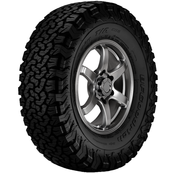 LT 295/50R22 LRD 118S BFGOODRICH ALL TERRAIN T/A KO2 ALL-WEATHER TIRES (M+S + SNOWFLAKE)