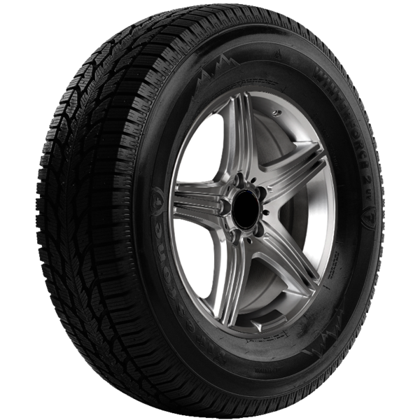 215/75R15 100S FIRESTONE WINTERFORCE 2 UV WINTER TIRES (M+S + SNOWFLAKE)