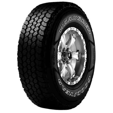 265/70R18 116T GOODYEAR WRANGLER AT ADVENTURE KEVLAR ALL-SEASON TIRES (M+S)