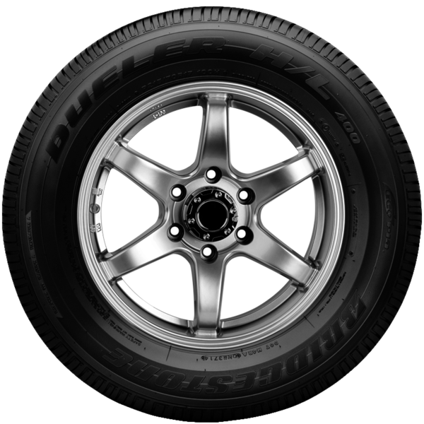 255/55R17 104V (MO) BRIDGESTONE DUELER H/L 400 ALL-SEASON TIRES (M+S)