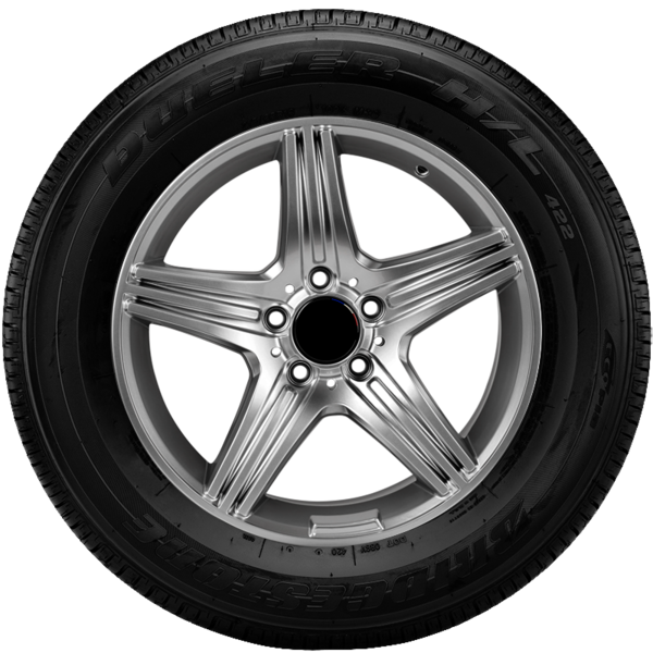 245/60R18 104T BRIDGESTONE DUELER H/L 422 ECOPIA ALL-SEASON TIRES (M+S)