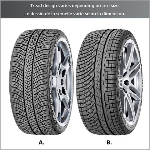 265/45R19 XL 105V (N0) MICHELIN PILOT ALPIN PA4 WINTER TIRES (M+S + SNOWFLAKE)