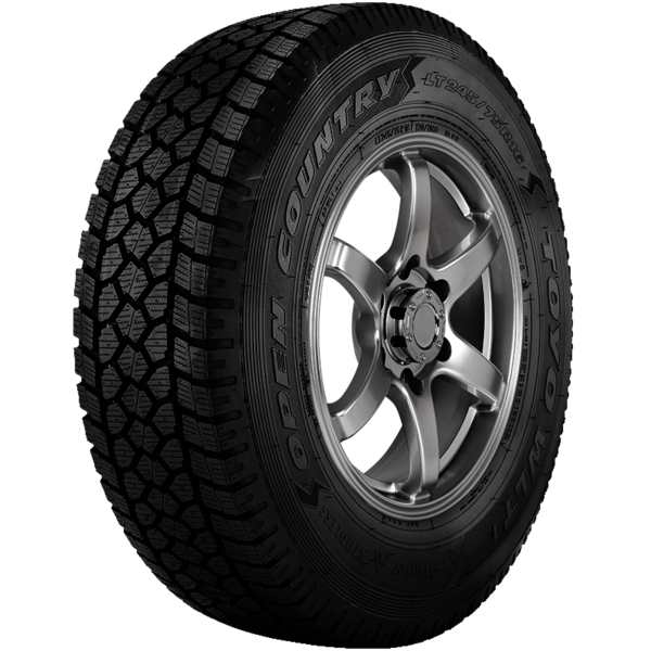 LT 265/60R20 LRE 121Q TOYO OPEN COUNTRY WLT1 WINTER TIRES (M+S + SNOWFLAKE)