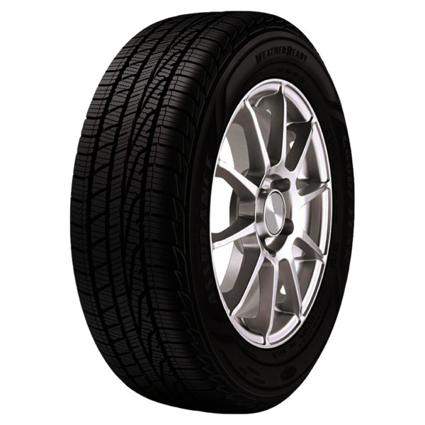 225/60R16 98H GOODYEAR ASSURANCE WEATHERREADY ALL-WEATHER TIRES (M+S + SNOWFLAKE)