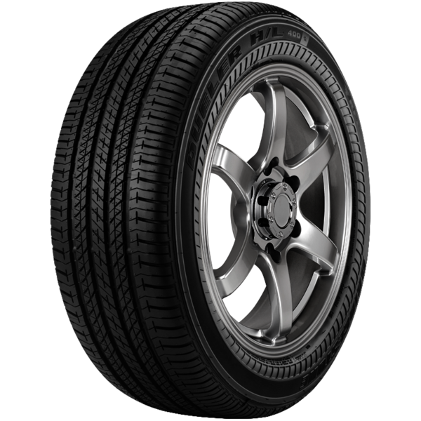 245/55R17 102H BRIDGESTONE DUELER H/L 400 RFT (RUN FLAT) ALL-SEASON TIRES (M+S)