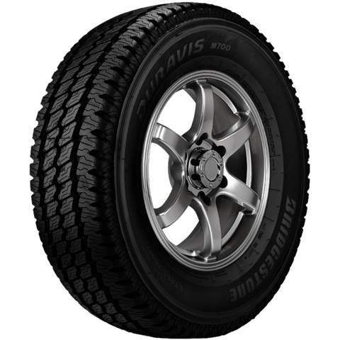 LT 265/70R17 LRE 121R BRIDGESTONE DURAVIS M700 HD ALL-SEASON TIRES (M+S)