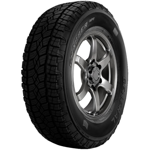 255/75R17 115T GENERAL GRABBER APT ALL-WEATHER TIRES (M+S + SNOWFLAKE)