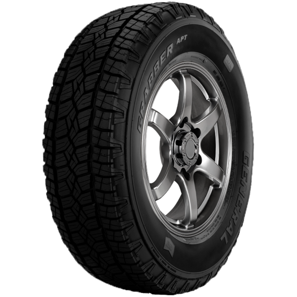 255/75R17 115T GENERAL GRABBER APT ALL-WEATHER TIRES (M+S + SNOWFLAKE)