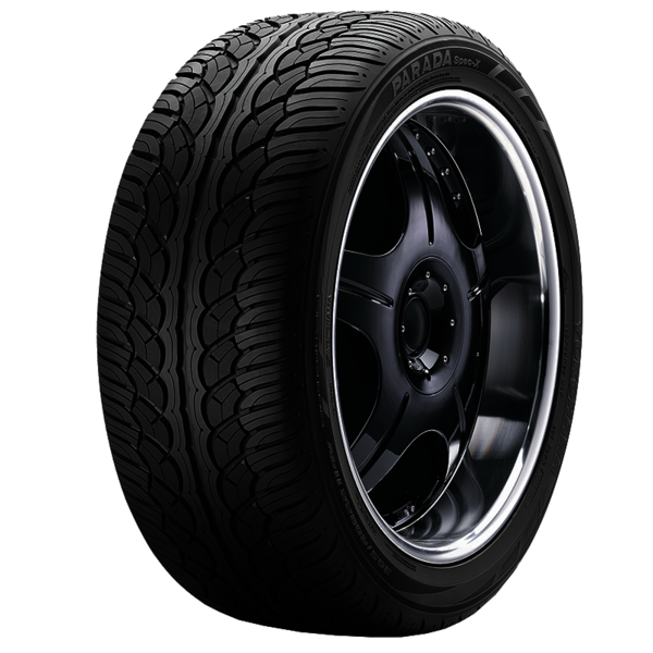 285/35R22 XL 106V YOKOHAMA PARADA SPEC X PA02 ALL-SEASON TIRES (M+S)