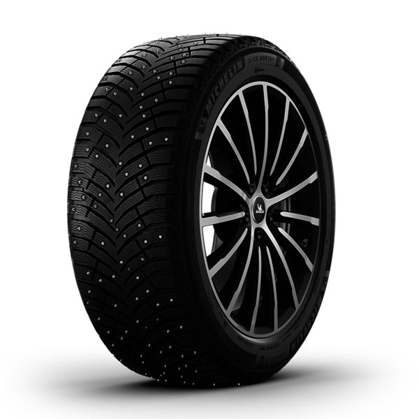 235/55R20 XL 105T MICHELIN X-ICE NORTH 4 STUDDED WINTER TIRES (M+S + SNOWFLAKE)