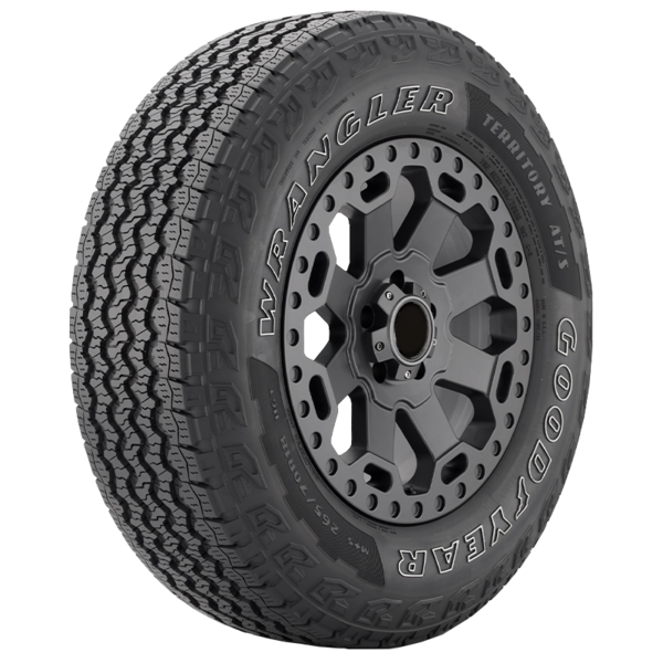 255/70R17 112T GOODYEAR WRANGLER TERRITORY AT/S ALL-SEASON TIRES (M+S)