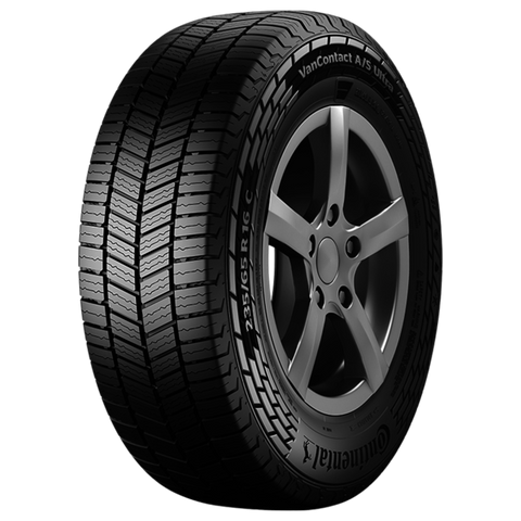 LT 225/75R16 LRE 121R CONTINENTAL VANCONTACT A/S ULTRA ALL-WEATHER TIRES (M+S + SNOWFLAKE)