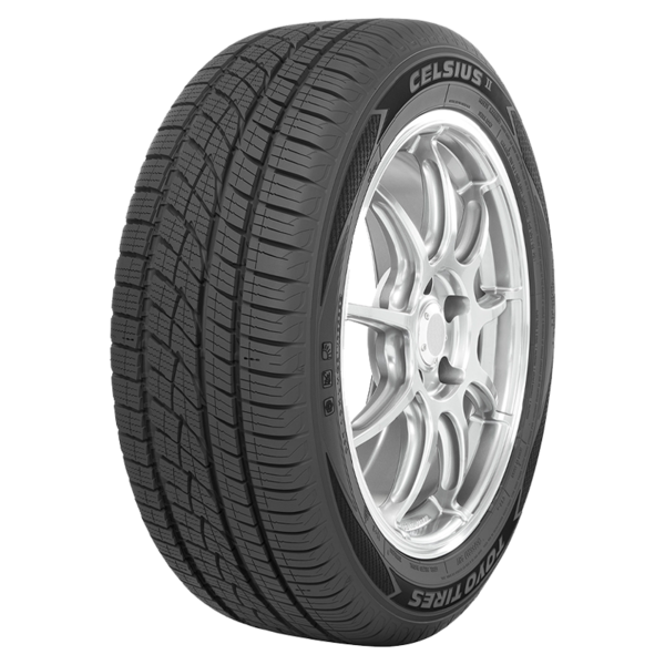 235/55R18  100V TOYO CELSIUS II ALL-WEATHER TIRES (M+S + SNOWFLAKE)