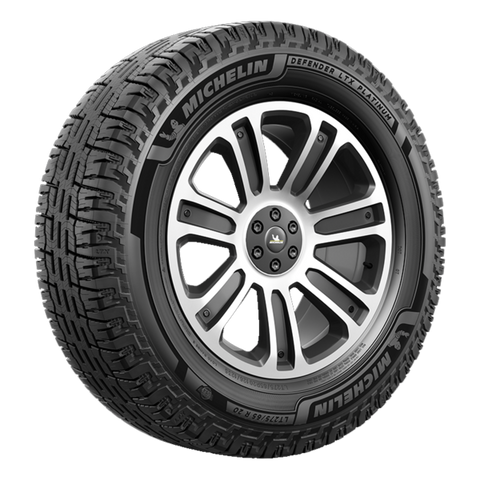 LT 285/65R20 LRE 127S MICHELIN DEFENDER LTX PLATINUM ALL-SEASON TIRES (M+S)