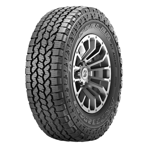 LT 295/70R18 LRE 129S BRIDGESTONE DUELER A/T ASCENT ALL-WEATHER TIRES (M+S + SNOWFLAKE)