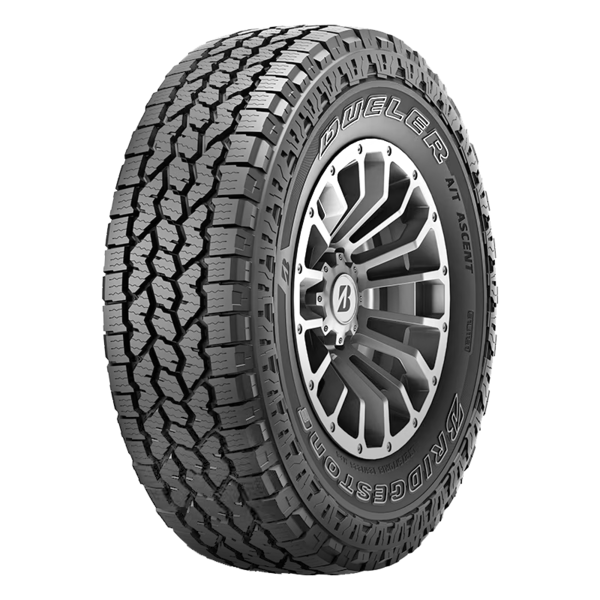 LT 305/55R20 LRE 121S BRIDGESTONE DUELER A/T ASCENT ALL-WEATHER TIRES (M+S + SNOWFLAKE)