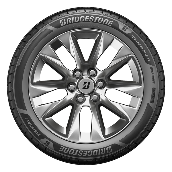 235/55R18 100V BRIDGESTONE TURANZA EVERDRIVE ALL-SEASON TIRES (M+S)