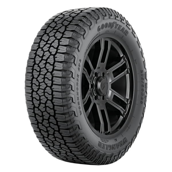 285/45R22 XL 114H GOODYEAR WRANGLER WORKHORSE AT 2 ALL-WEATHER TIRES (M+S + SNOWFLAKE)