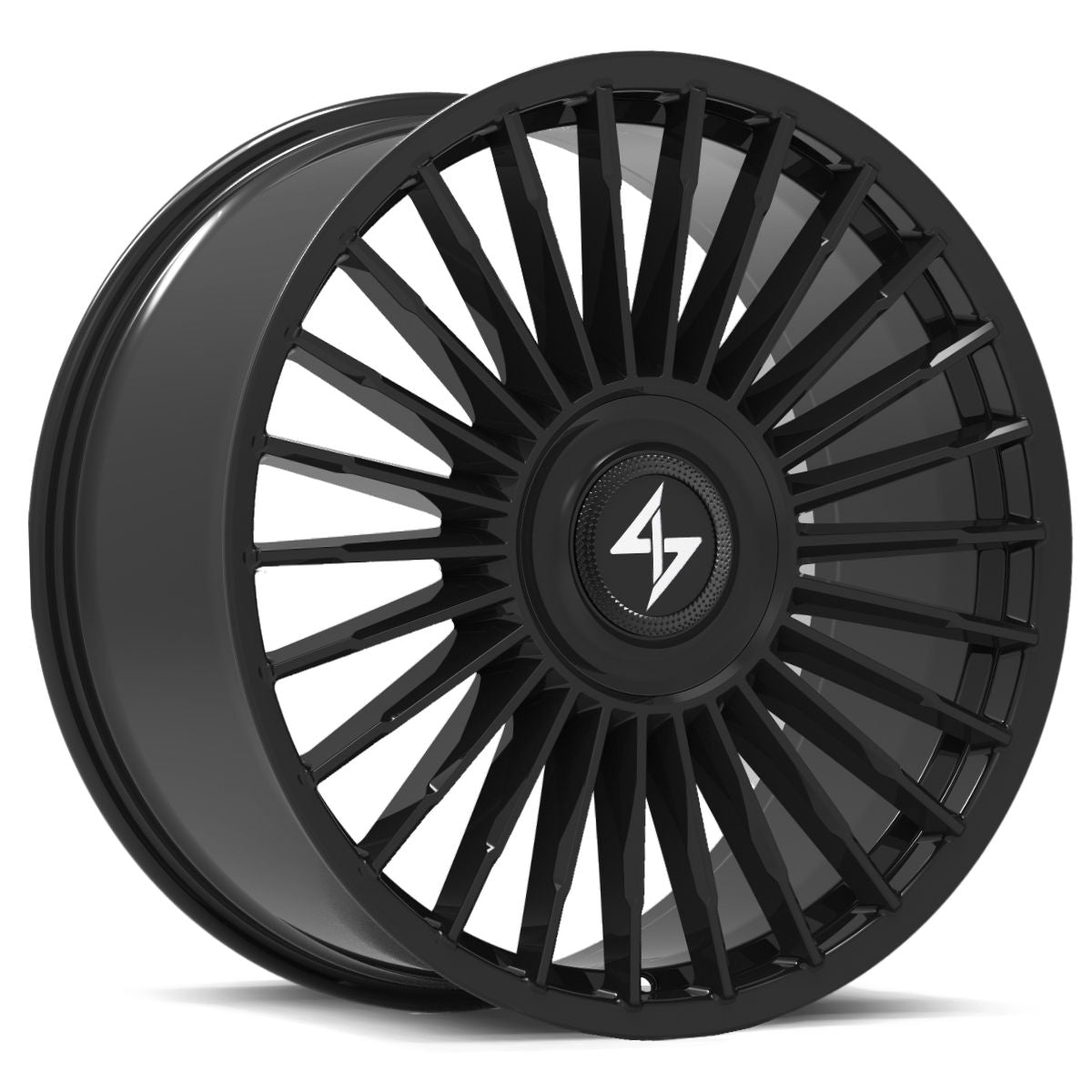 SENTALI ROYALE GLOSS BLACK WHEELS | 20X9 | 5X115/5X114.3 | OFFSET: 15MM | CB: 73.1MM