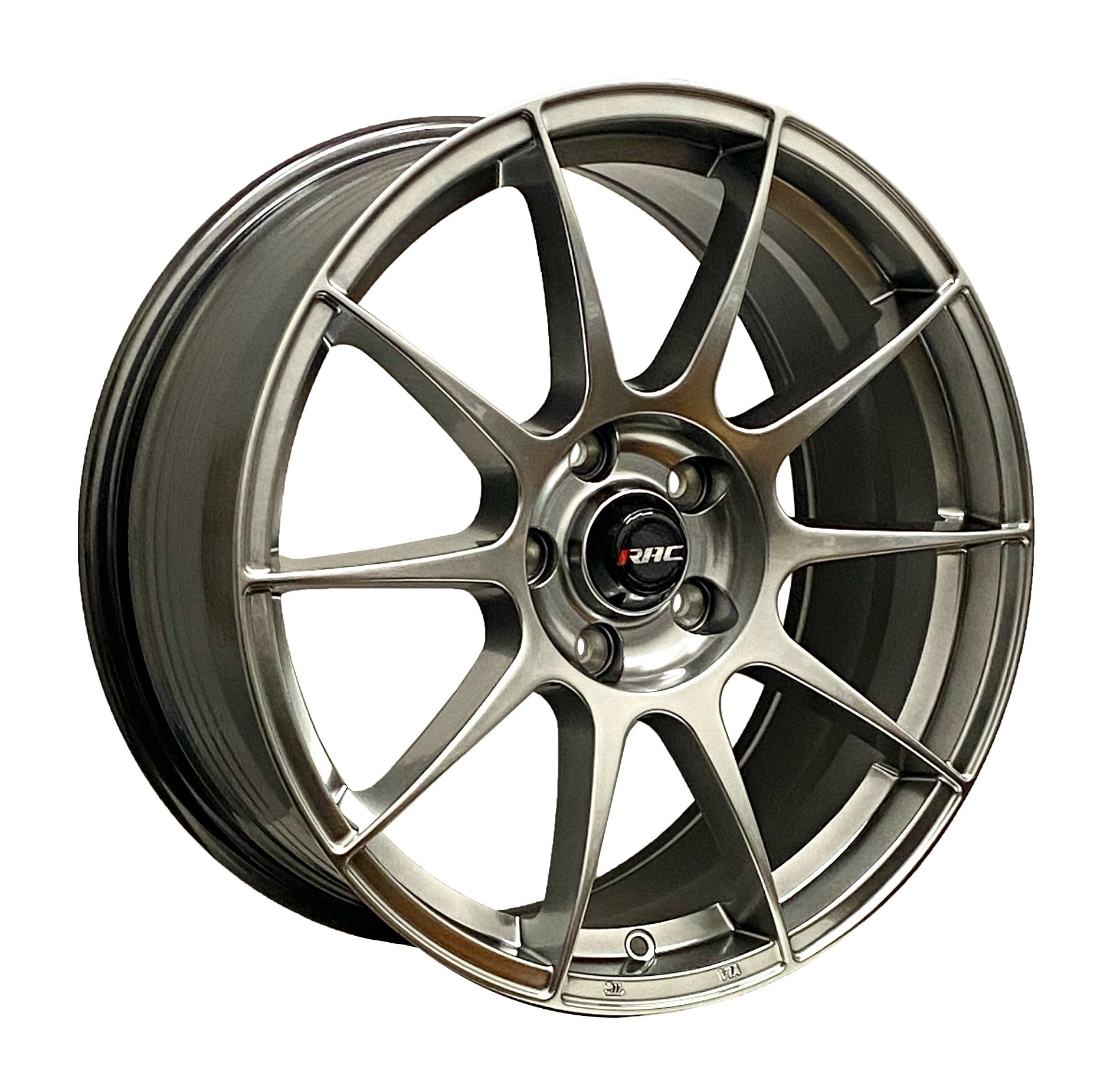 RAC R15HB HYPER BLACK WHEELS | 18X8 | 5X114.3 | OFFSET: 38MM | CB: 73.1MM