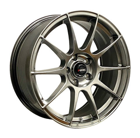 RAC R15 HYPER BLACK WHEELS | 18X8 | 5X114.3 | OFFSET: 38MM | CB: 73.1MM