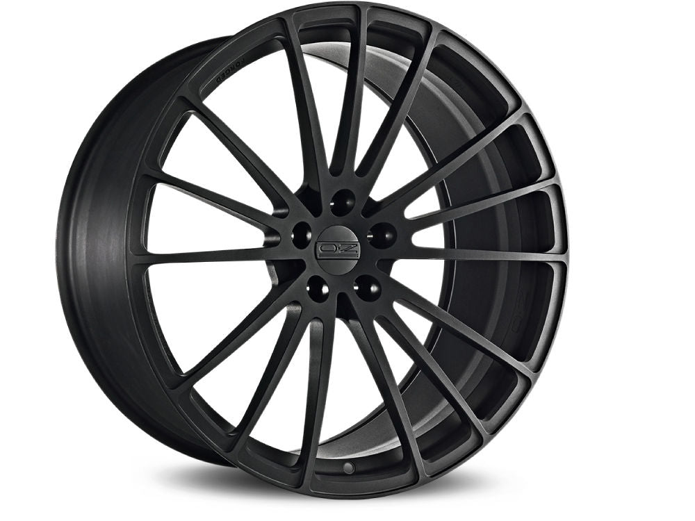 OZ RACING-SPARCO ARES ANODIZED BLACK WHEELS | 21X9 | 5X112 | OFFSET: 25MM | CB: 66.56MM