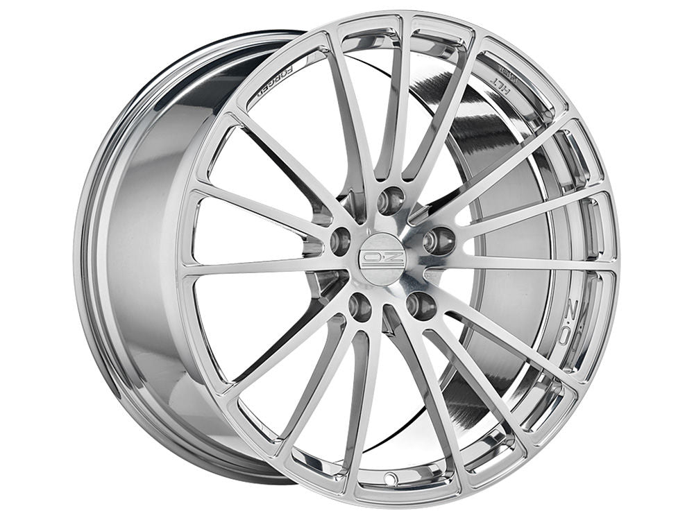 OZ RACING-SPARCO ARES CERAMIC POLISHED WHEELS | 21X9 | 5X112 | OFFSET: 25MM | CB: 66.56MM