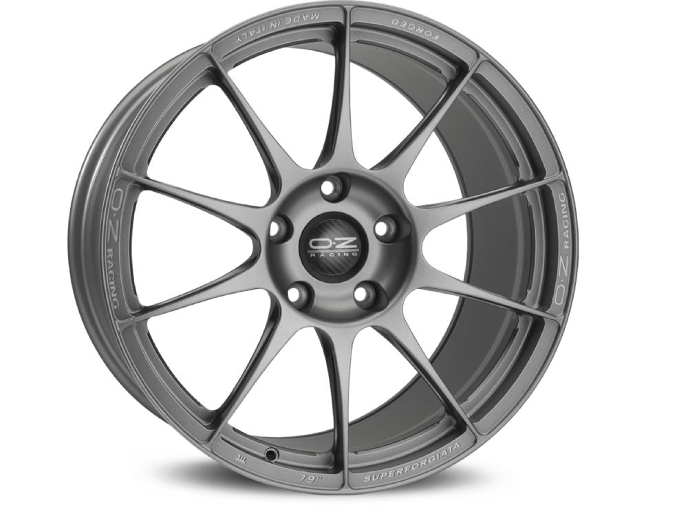 OZ RACING-SPARCO SUPERFORGIATA RACE GREY WHEELS | 19X8.5 | 5X112 | OFFSET: 40MM | CB: 57.06MM