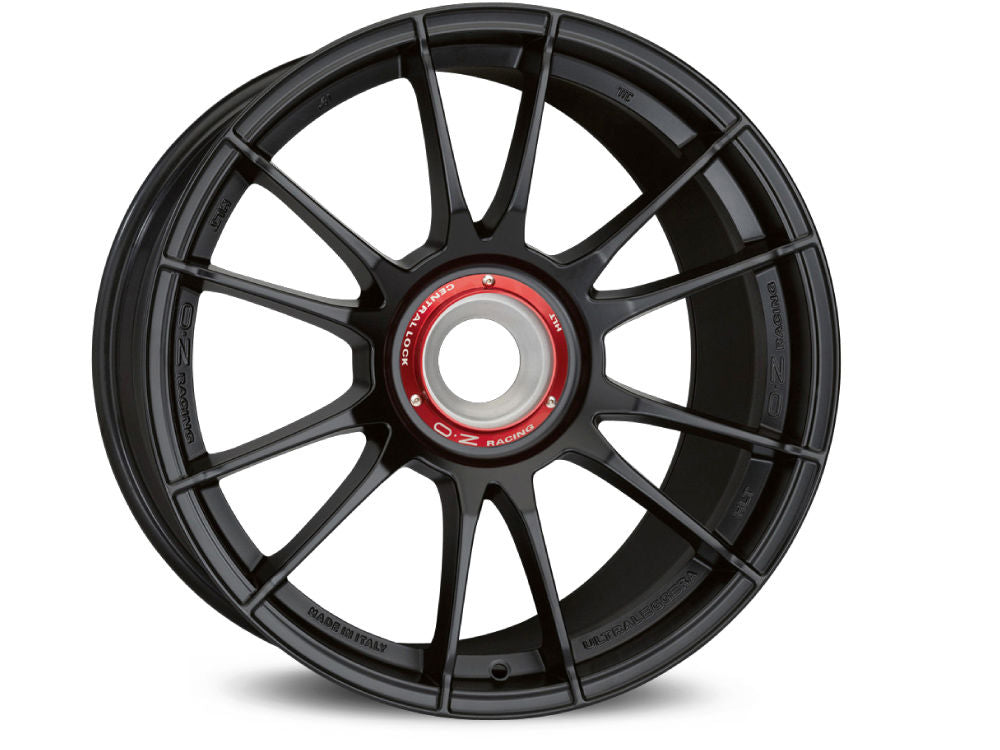 OZ RACING-SPARCO ULTRALEGGERA HLT CL MATTE BLACK WHEELS | 21X12 | 15X130 | OFFSET: 12MM | CB: 84.1MM