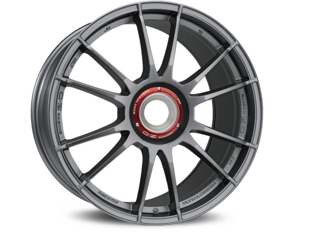 OZ RACING-SPARCO ULTRALEGGERA HLT CL MATTE GRAPHITE WHEELS | 21X12 | 15X130 | OFFSET: 12MM | CB: 84MM