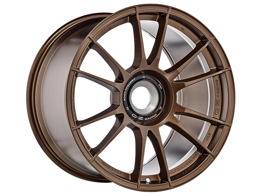 OZ RACING-SPARCO ULTRALEGGERA HLT CL MATTE BRONZE WHEELS | 21X12 | 15X130 | OFFSET: 12.5MM | CB: 84MM