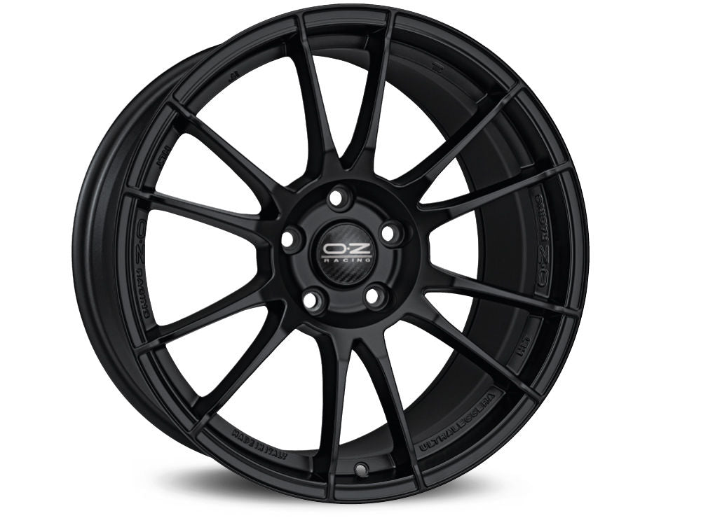 OZ RACING-SPARCO ULTRALEGGERA HLT MATTE BLACK WHEELS | 19X8.5 | 5X112 | OFFSET: 47MM | CB: 57.06MM
