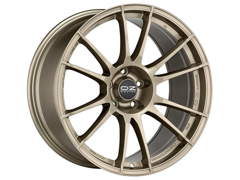 OZ RACING-SPARCO ULTRALEGGERA HLT WHITE GOLD WHEELS | 20X12 | 5X120 | OFFSET: 57MM | CB: 70.1MM