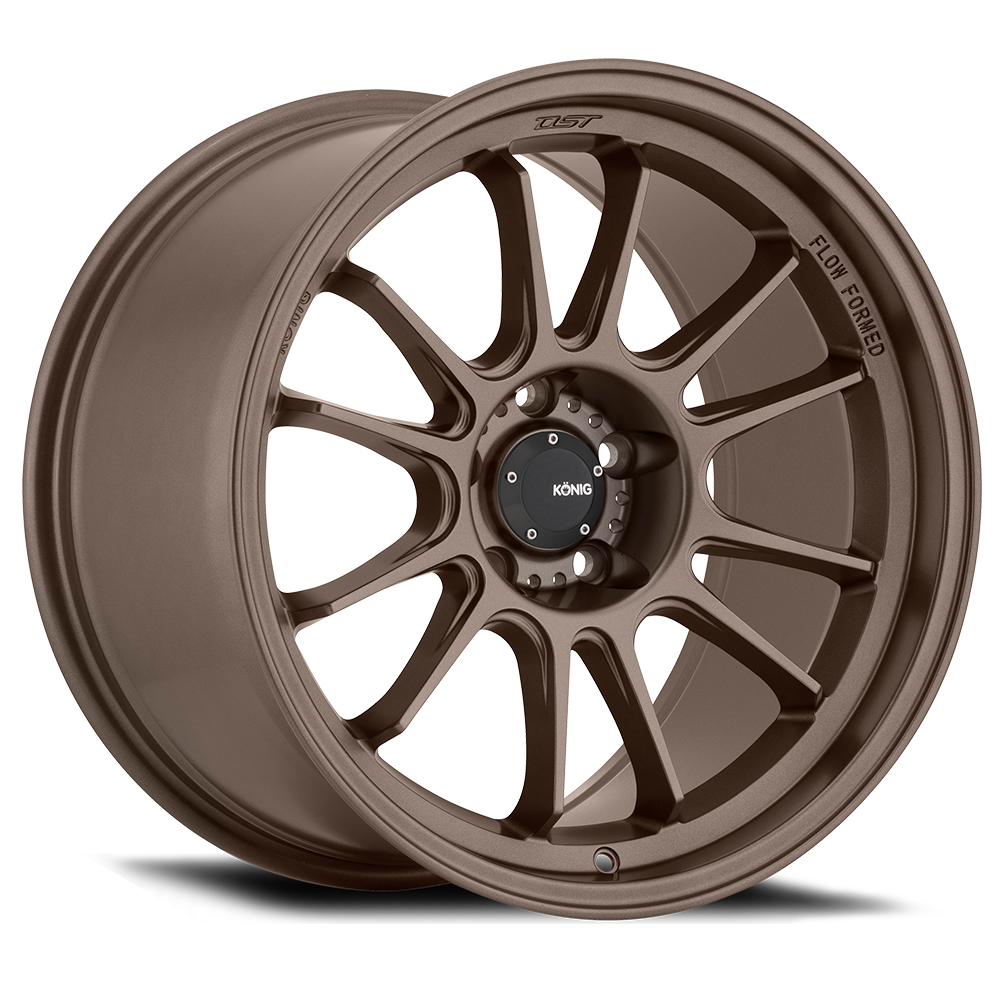 KONIG HYPERGRAM RACE BRONZE WHEELS | 17X8 | 5X100 | OFFSET: 40MM | CB: 73.1MM