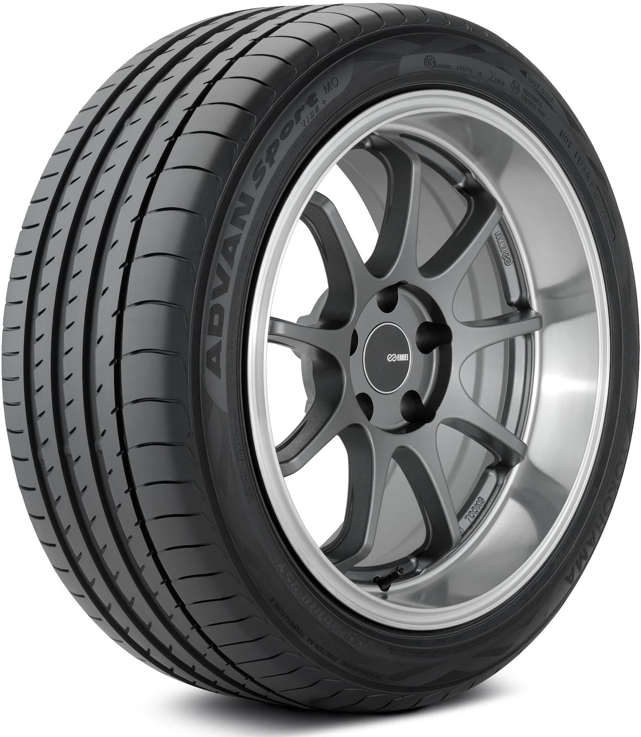 235/55R18 100Y YOKOHAMA ADVAN SPORT V105 ALL-SEASON TIRES (M+S)