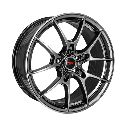 DIM WC001 HYBER BLACK / GREY SILVER LIP GREY SILVER LIP WHEELS | 17X7 ...