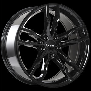 ART REPLICA 165 GLOSS BLACK WHEELS | 18X8 | 5X120 | OFFSET: 35MM | CB: 72.6MM