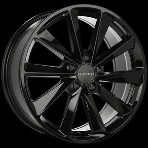 RUFFINO REACTOR GLOSS BLACK WHEELS | 19X8.5 | 5X112 | OFFSET: 35MM | CB: 66.6MM