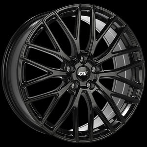 DAI RENNSPORT GLOSS BLACK WHEELS | 17X7 | 5X100 | OFFSET: 40MM | CB: 73.1MM