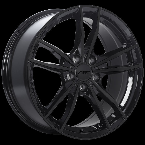 ART REPLICA 190 GLOSS BLACK WHEELS | 18X8 | 5X112 | OFFSET: 28MM | CB: 66.6MM