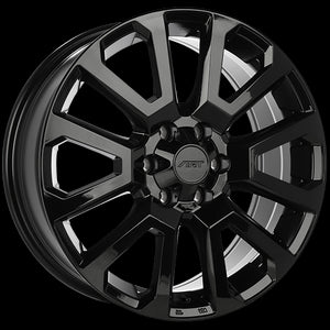 ART REPLICA 256 GLOSS BLACK WHEELS | 18X7.5 | 6X120 | OFFSET: 40MM | CB: 67.1MM