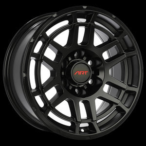 ART REPLICA 283 SATIN BLACK WHEELS | 17X8 | 6X139.7 | OFFSET: 5MM | CB: 106.1MM