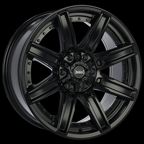 RUFFINO FORGED SATIN BLACK WHEELS | 16X8 | 5X130 | OFFSET: 45MM | CB: 78.1MM