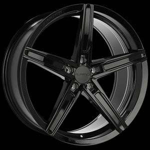 RUFFINO MILANO GLOSS BLACK WHEELS | 20X9 | 5X114.3 | OFFSET: 35MM | CB: 73.1MM