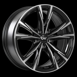 DAI ORACLE GLOSS BLACK MACHINED FACE WHEELS | 17X7.5 | 5X114.3 | OFFSET: 41MM | CB: 73.1MM