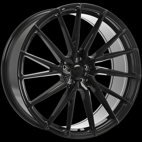 RUFFINO CENTRAL GLOSS BLACK WHEELS | 22X9 | 5X112 | OFFSET: 35MM | CB: 66.6MM