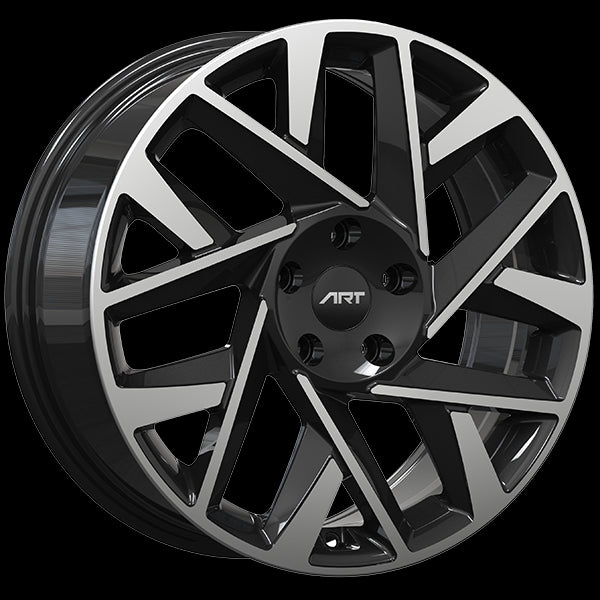 ART REPLICA 311 GLOSS BLACK MACHINED FACE WHEELS | 18X7.5 | 5X114.3 | OFFSET: 45MM | CB: 67.1MM