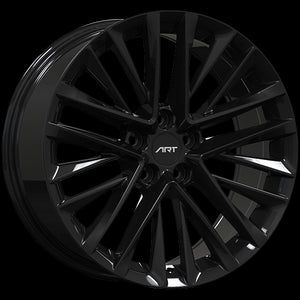 ART REPLICA 300 GLOSS BLACK WHEELS | 18X8 | 5X114.3 | OFFSET: 40MM | CB: 60.1MM