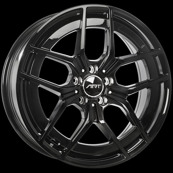 ART REPLICA 308 GLOSS BLACK WHEELS | 18X7.5 | 5X112 | OFFSET: 33MM | CB: 66.6MM