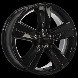 ART REPLICA 317 GLOSS BLACK WHEELS | 16X6.5 | 5X105 | OFFSET: 38MM | CB: 56.6MM